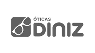 Logo ótica Diniz - Clube de Descontos Sulnet