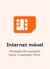 Menu animado - Internet móvel
